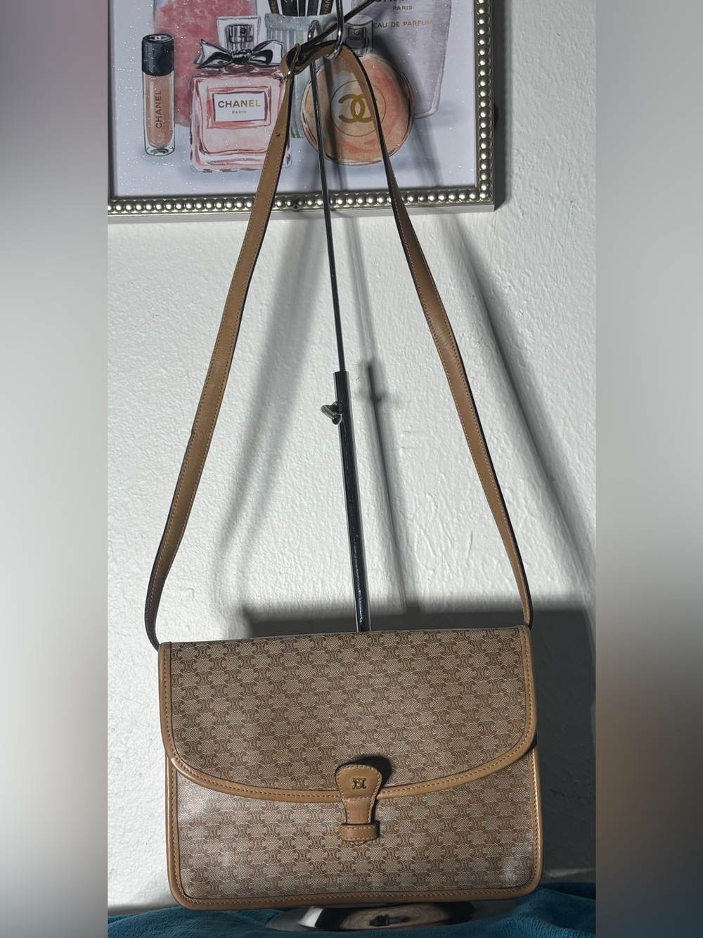 Celine Vintage Macadam Crossbody/Clutch- Excellent Condition